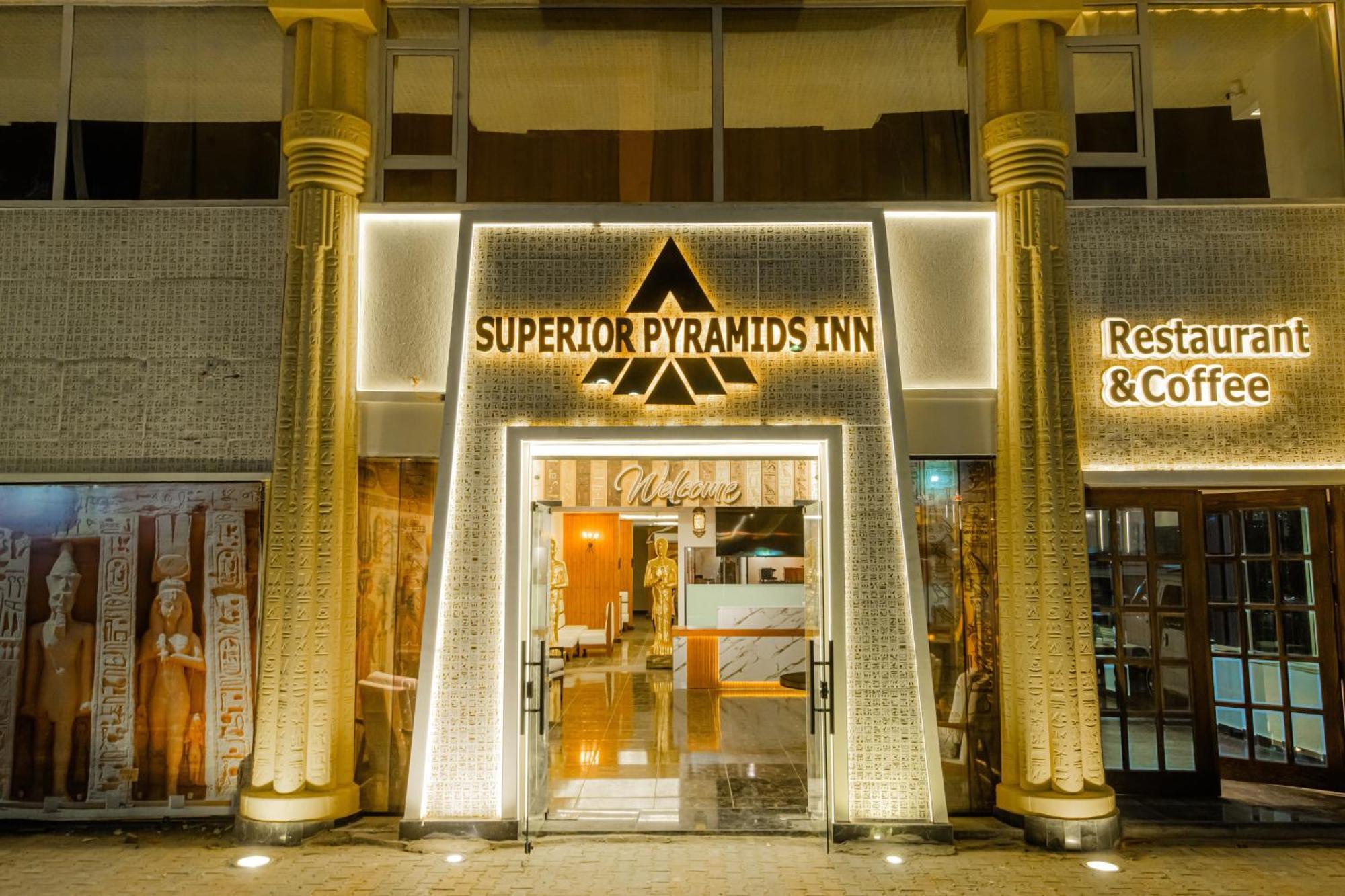 Superior Pyramids Inn Al Kawm al Akhdar Exterior foto